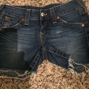 True Religion Jean Shorts